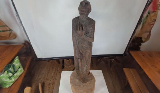 Model 3D drewniana rzeźba