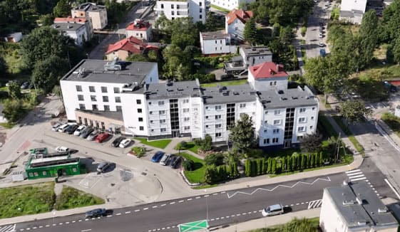 Gaussian Splatting Model 3D budynek hotelowy